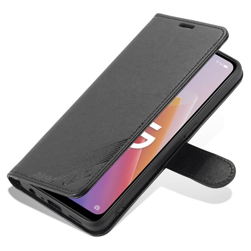 Flip Cover Oppo Reno 8 Lite Azns Læderstyling