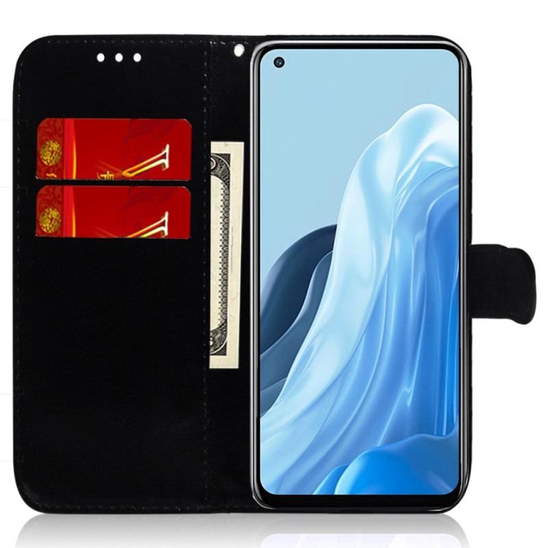 Flip Cover Oppo Reno 8 Pro Disco-stil