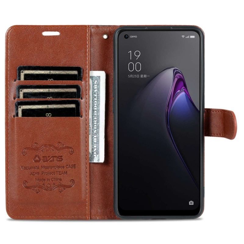 Flip Cover Oppo Reno 8 Pro Kunstlæder Azns