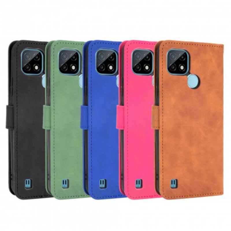 Flip Cover Realme C21 Hudberøring