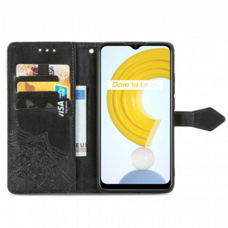 Flip Cover Realme C21 Mandala Middelalder