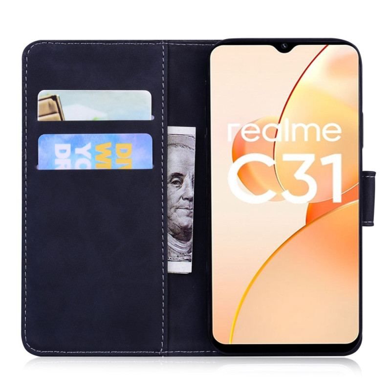 Flip Cover Realme C35 Klassisk