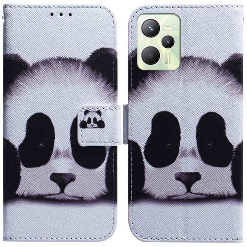 Flip Cover Realme C35 Panda