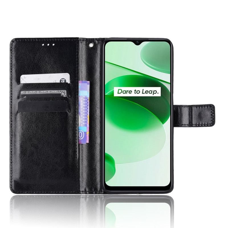 Flip Cover Realme C35 Prangende Klassiker