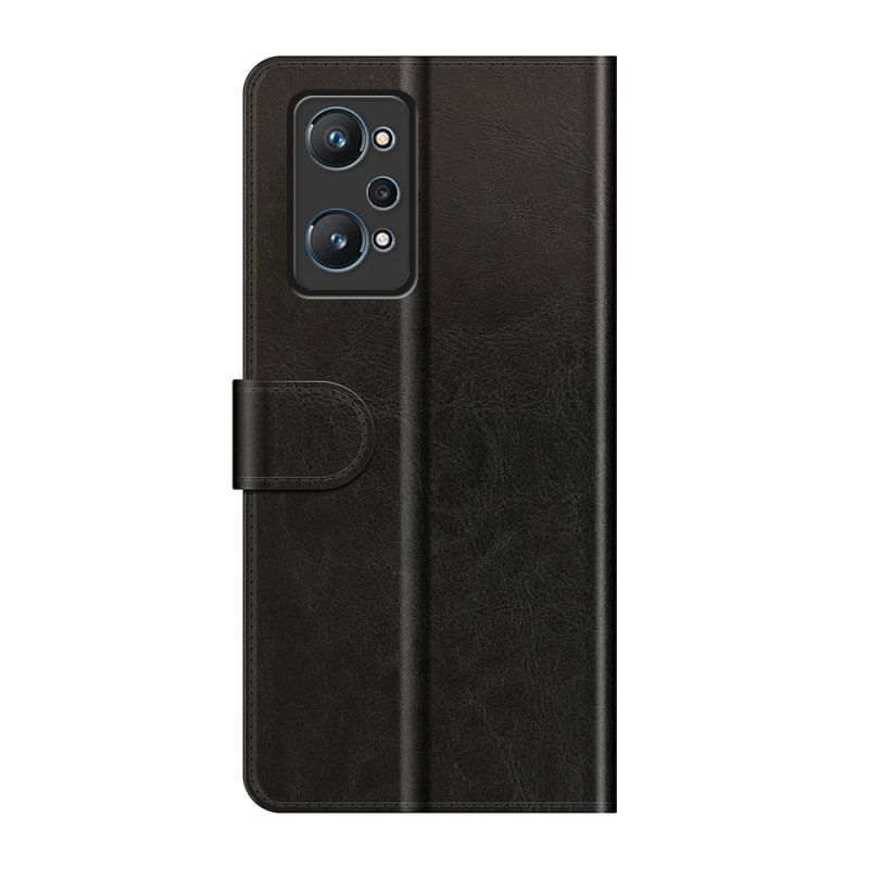 Flip Cover Realme GT Neo 3T / Neo 2 Designer Lædereffekt