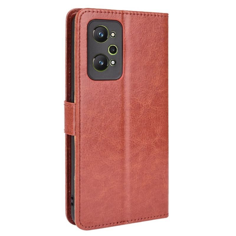 Flip Cover Realme GT Neo 3T / Neo 2 Prangende Kunstlæder