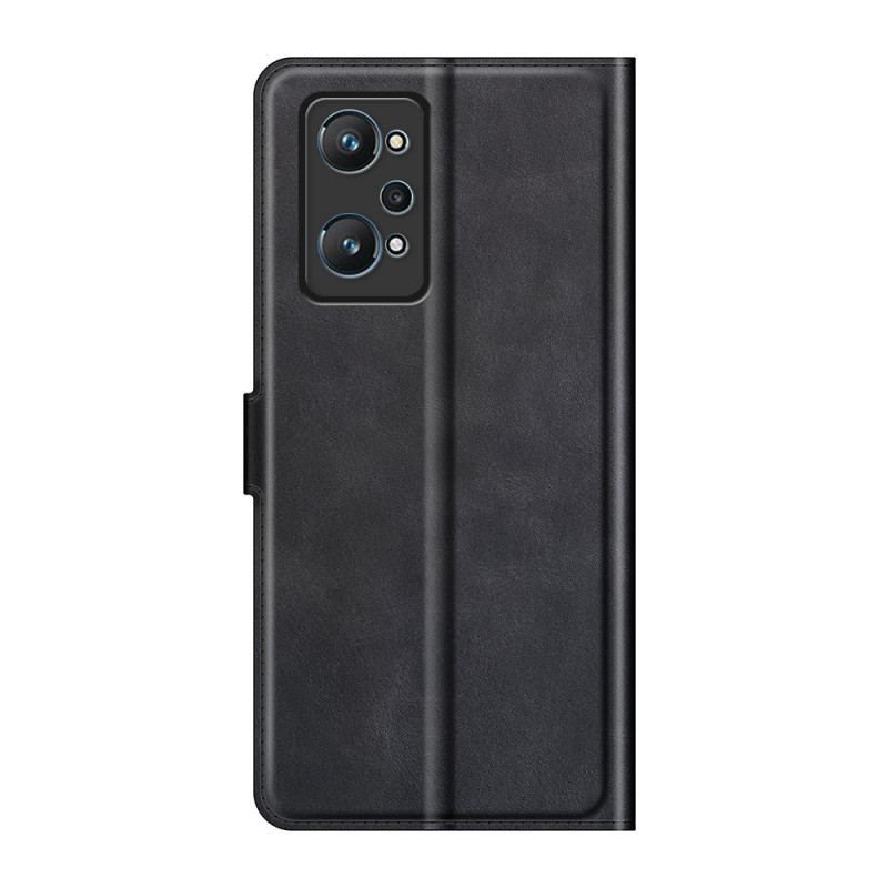 Flip Cover Realme GT Neo 3T / Neo 2 Slank Imiteret Læder