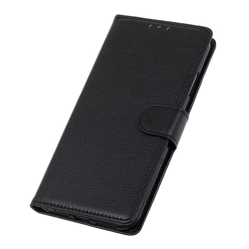 Flip Cover Realme GT Neo 3T / Neo 2 Traditionelt Litchi