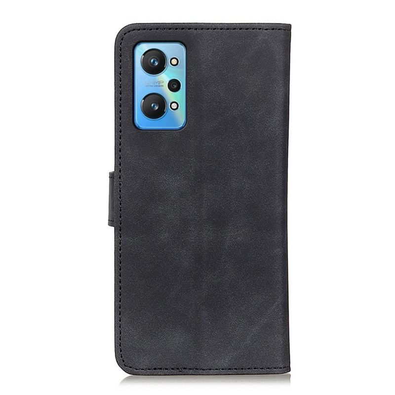 Flip Cover Realme GT Neo 3T / Neo 2 Vintage Mat Lædereffekt Khazneh