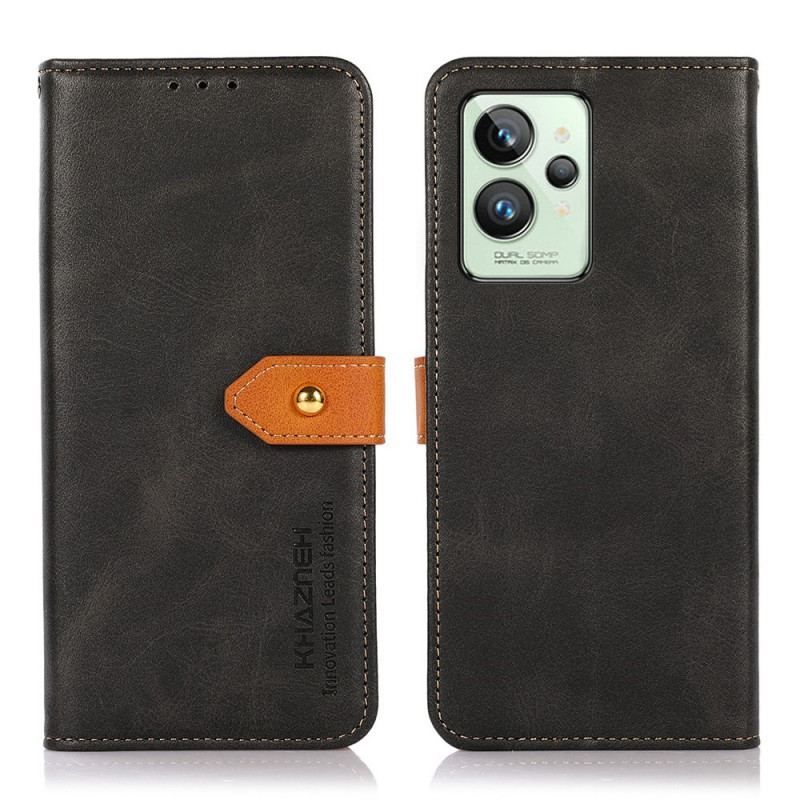 Flip Cover Realme GT2 Pro Med Khazneh-strop