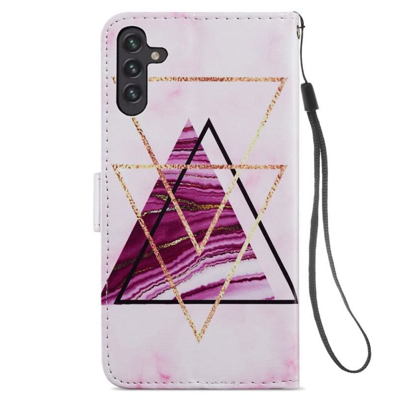 Flip Cover Samsung Galaxy A13 5G / A04s Intens Marmor