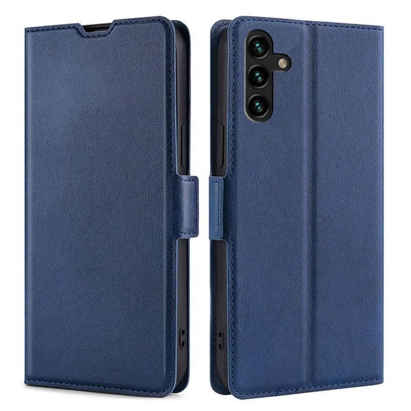 Flip Cover Samsung Galaxy A13 5G / A04s Læder Cover Flap Dobbelt Design