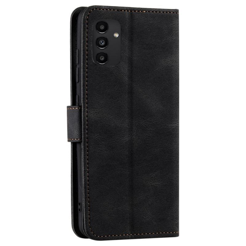 Flip Cover Samsung Galaxy A13 5G / A04s Skin-touch-sømme