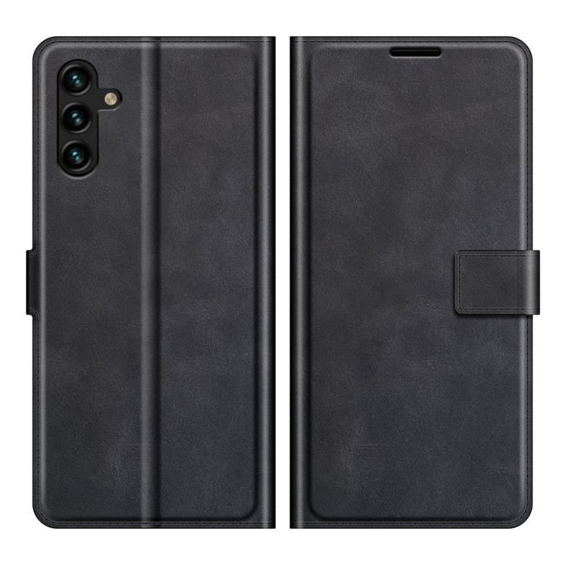 Flip Cover Samsung Galaxy A13 5G / A04s Slank Imiteret Læder