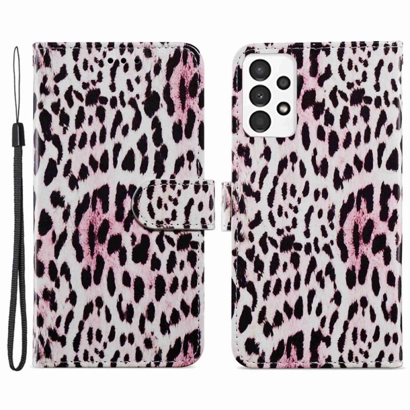 Flip Cover Samsung Galaxy A13 Leopard Print