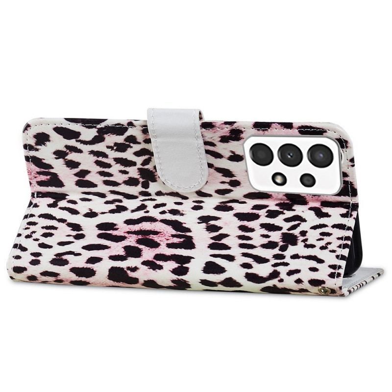 Flip Cover Samsung Galaxy A13 Leopard Print