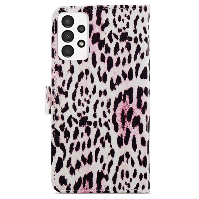 Flip Cover Samsung Galaxy A13 Leopard Print