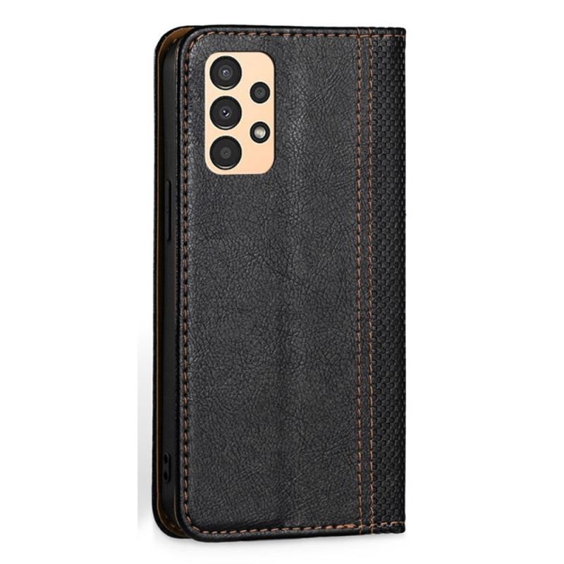 Flip Cover Samsung Galaxy A13 Vintage Stil