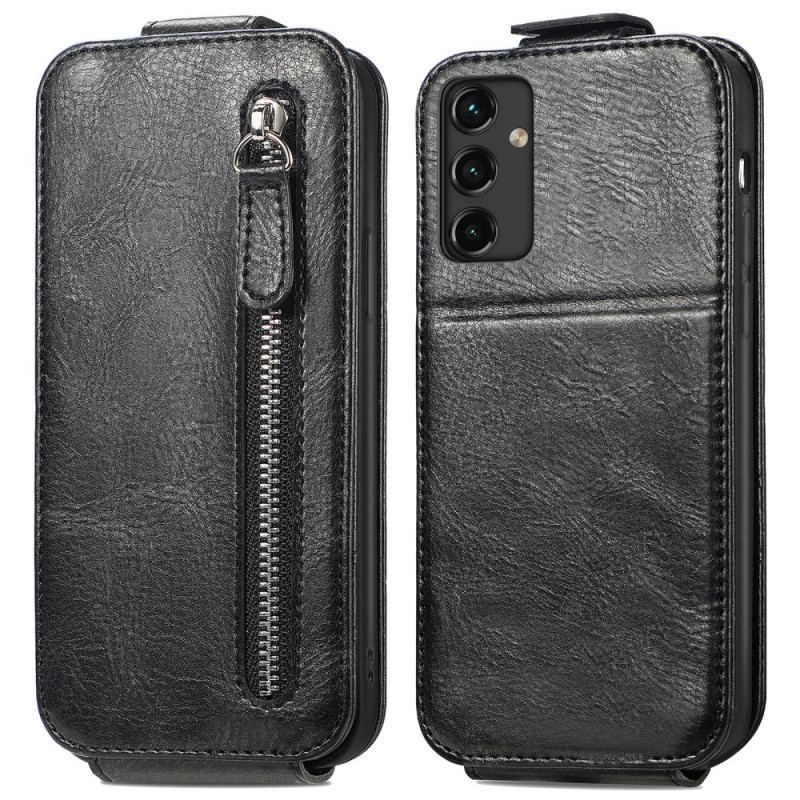 Flip Cover Samsung Galaxy A14 / A14 5G Punge Etui Læder Cover Lodret Flap Integreret Tegnebog