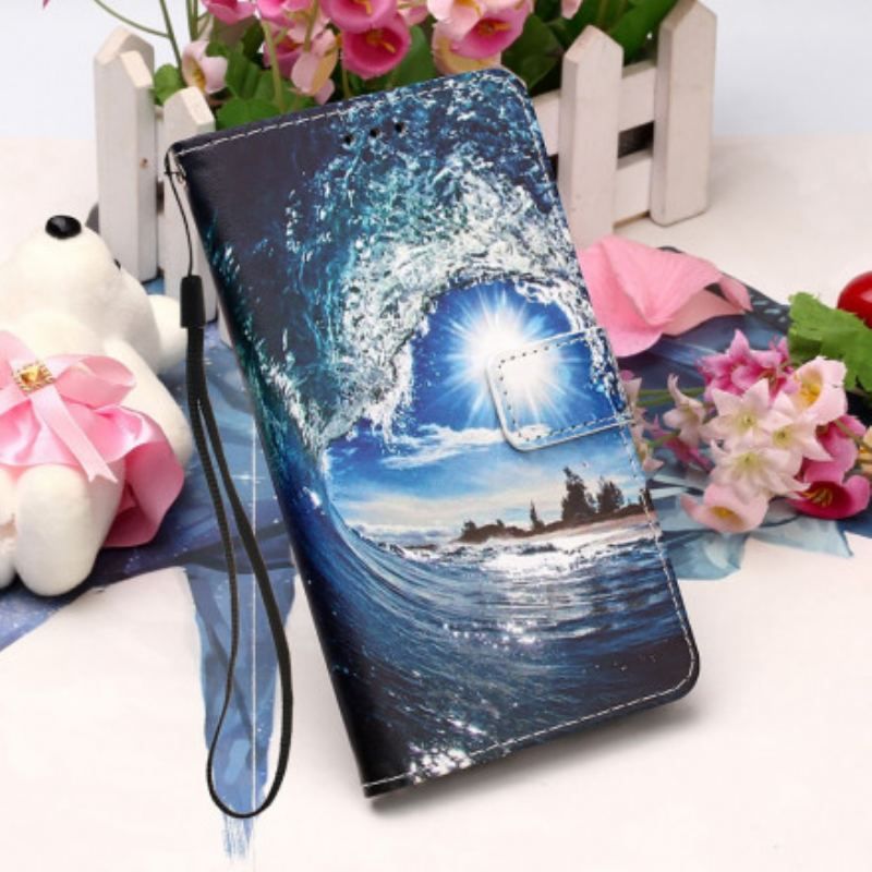 Flip Cover Samsung Galaxy A52 4G / A52 5G / A52s 5G Elsker Bølgen