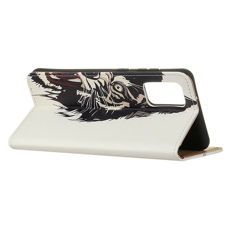 Flip Cover Samsung Galaxy A52 4G / A52 5G / A52s 5G Hård Tiger