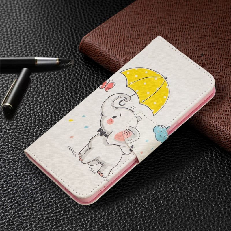 Flip Cover Samsung Galaxy A53 5G Baby Elefant