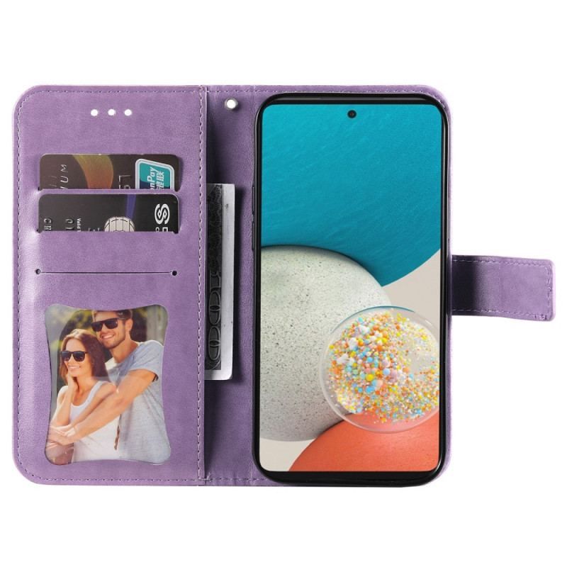 Flip Cover Samsung Galaxy A53 5G Blomster Mandala