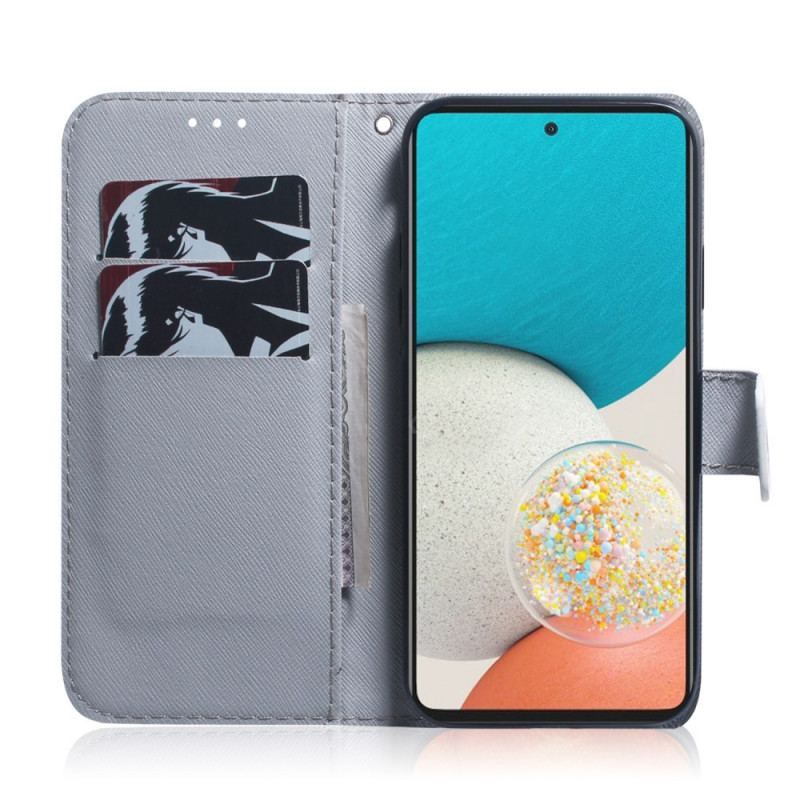 Flip Cover Samsung Galaxy A53 5G Drømme-løve