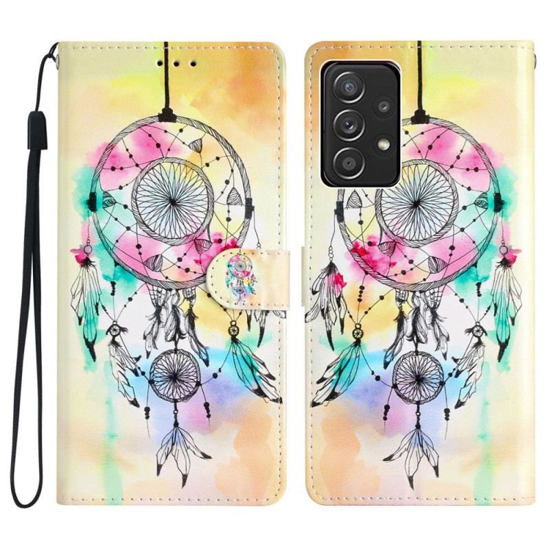 Flip Cover Samsung Galaxy A53 5G Kunstnerisk Drømmefanger