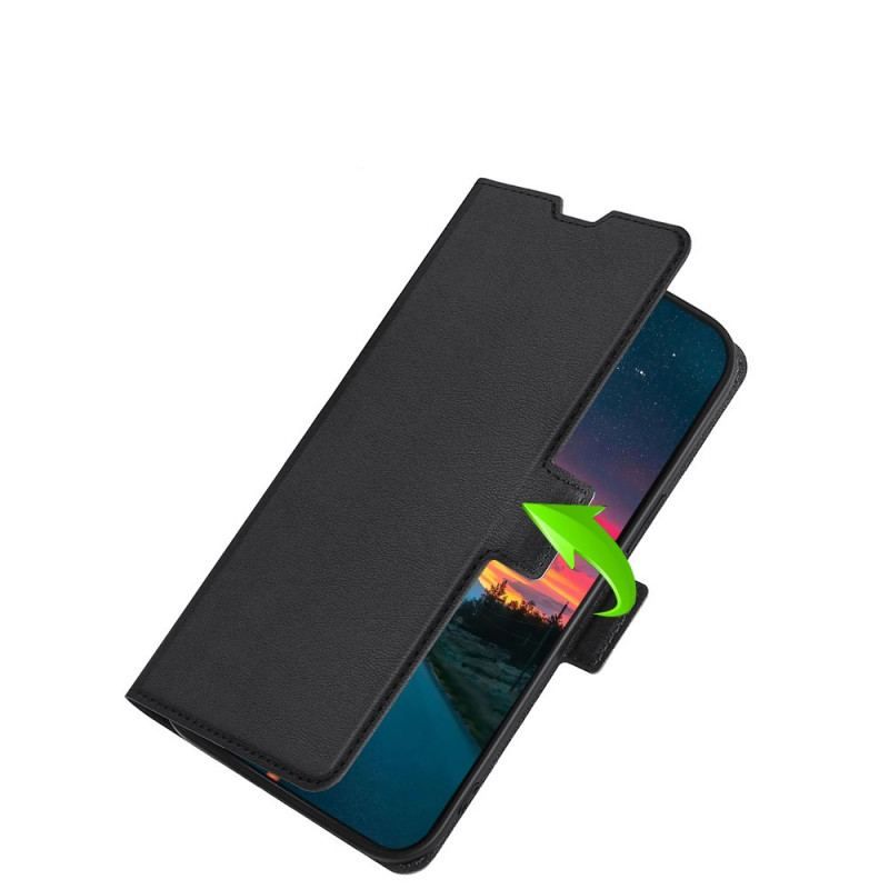 Flip Cover Samsung Galaxy A53 5G Ultra Fin Læderstil