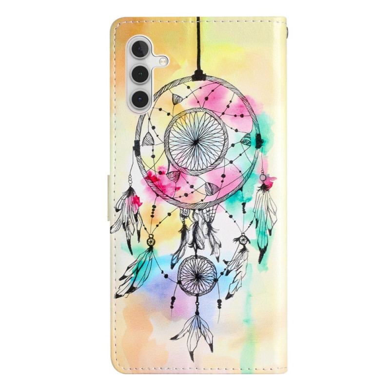 Flip Cover Samsung Galaxy A54 5G Kunstnerisk Drømmefanger