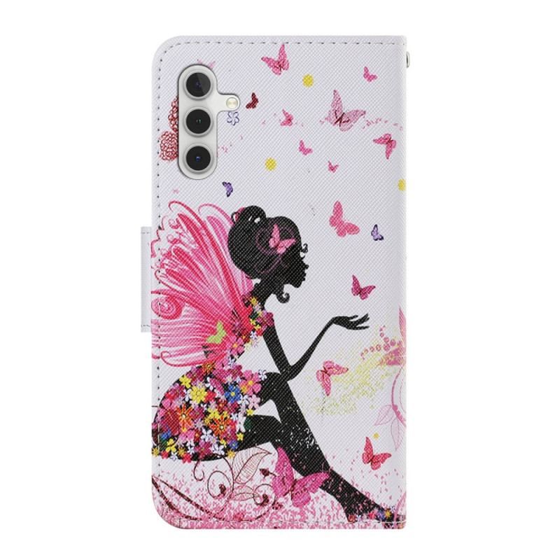 Flip Cover Samsung Galaxy A54 5G Med Snor Thong Fairy