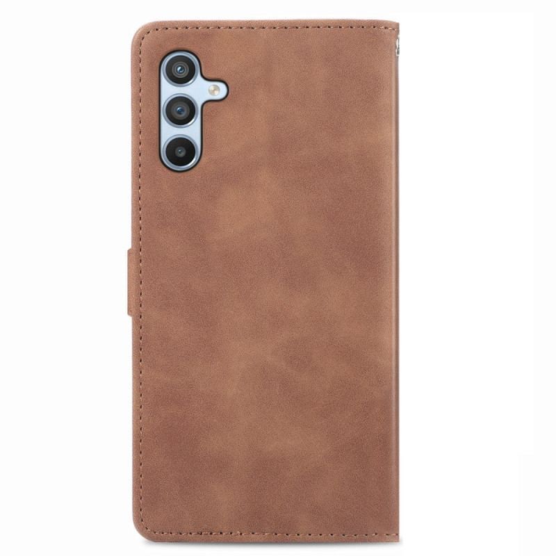 Flip Cover Samsung Galaxy A54 5G Møntpung Med Blonder