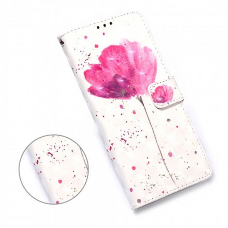 Flip Cover Samsung Galaxy M12 / A12 Akvarel Valmue