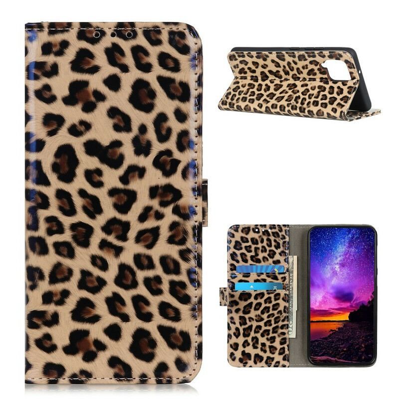 Flip Cover Samsung Galaxy M12 / A12 Almindelig Leopard