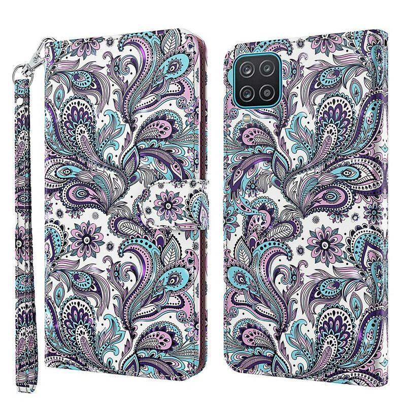 Flip Cover Samsung Galaxy M12 / A12 Blomster Mønstre