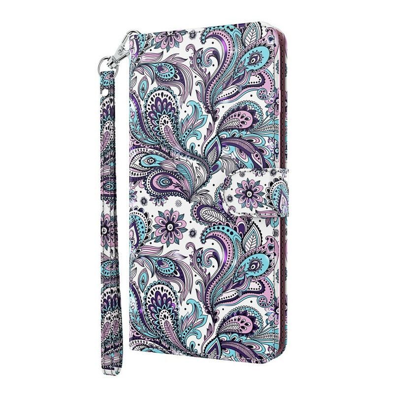 Flip Cover Samsung Galaxy M12 / A12 Blomster Mønstre