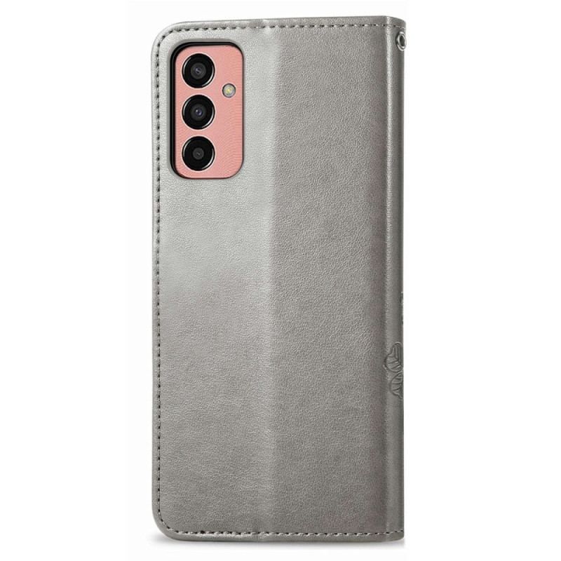 Flip Cover Samsung Galaxy M13 Blomster Med Rem