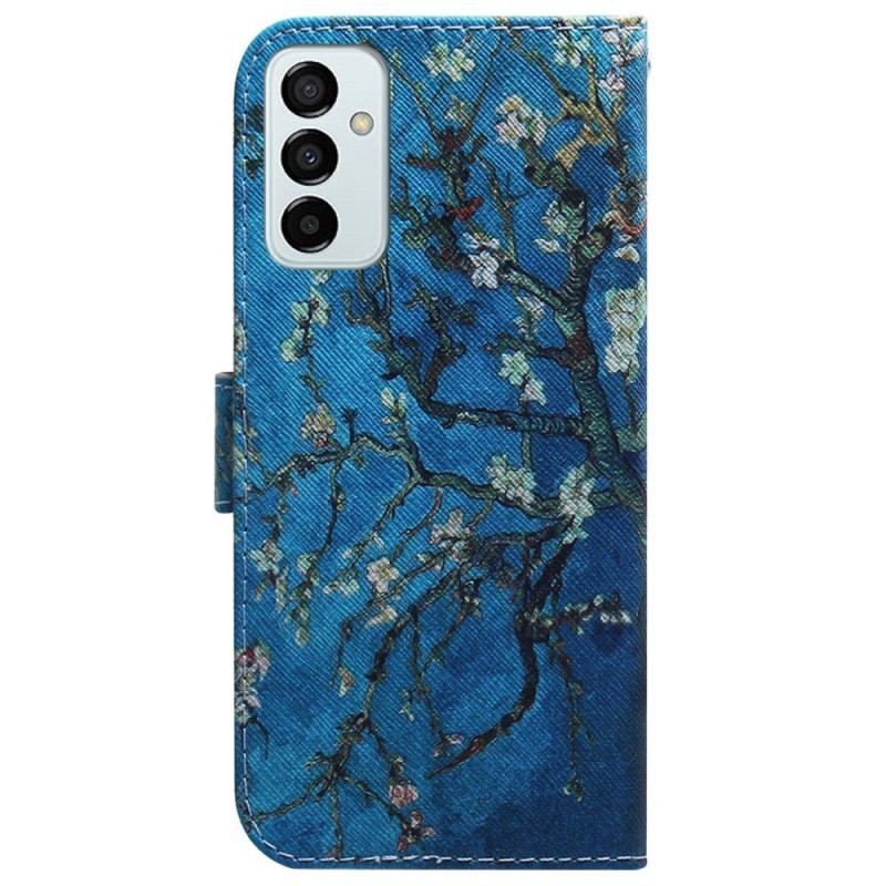 Flip Cover Samsung Galaxy M13 Blomstrende Grene