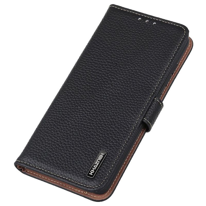 Flip Cover Samsung Galaxy M13 Khazneh Litchi Læder