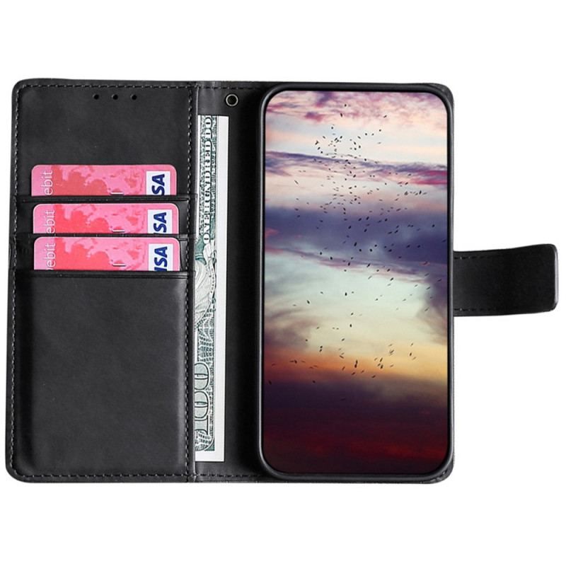 Flip Cover Samsung Galaxy M13 Krokodillehudstil