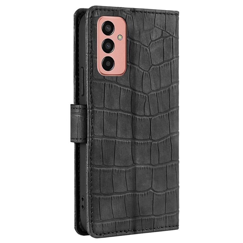 Flip Cover Samsung Galaxy M13 Krokodillehudstil