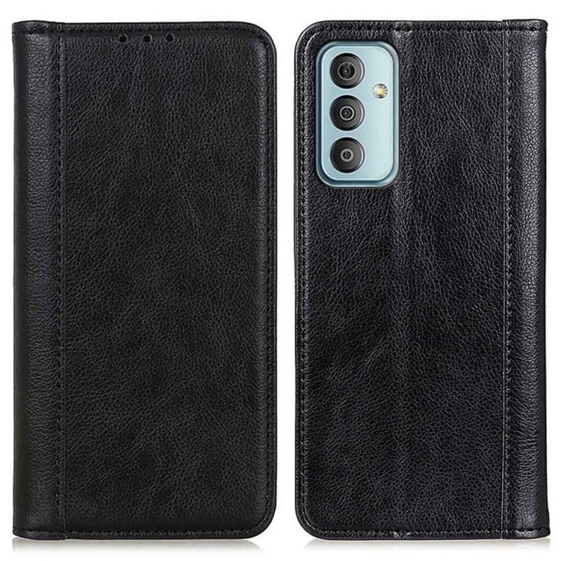 Flip Cover Samsung Galaxy M13 Litchi Split Læder