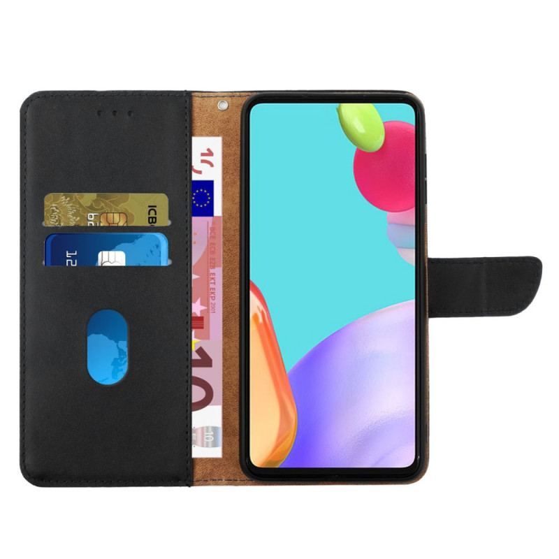 Flip Cover Samsung Galaxy M23 5G Ægte Nappa Læder