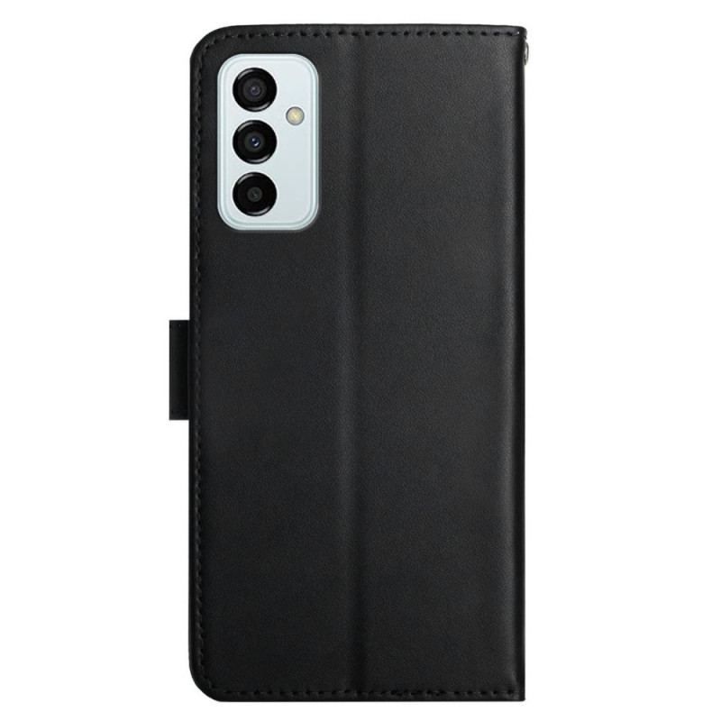 Flip Cover Samsung Galaxy M23 5G Ægte Nappa Læder