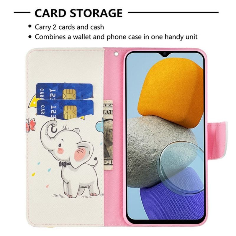 Flip Cover Samsung Galaxy M23 5G Baby Elefant