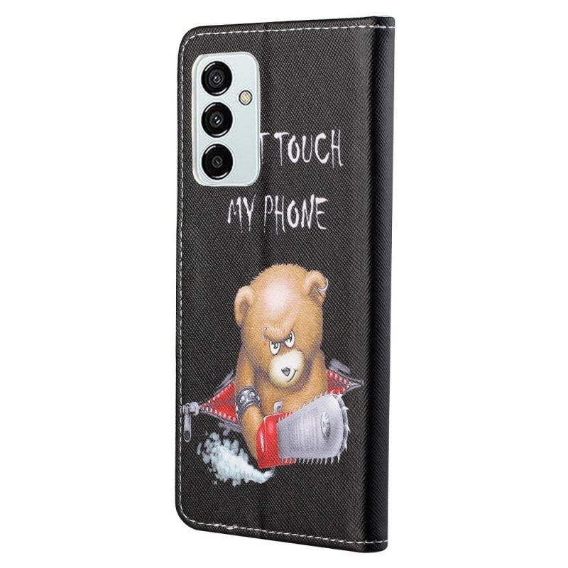 Flip Cover Samsung Galaxy M23 5G Bear Rør Ikke Ved Min Telefon