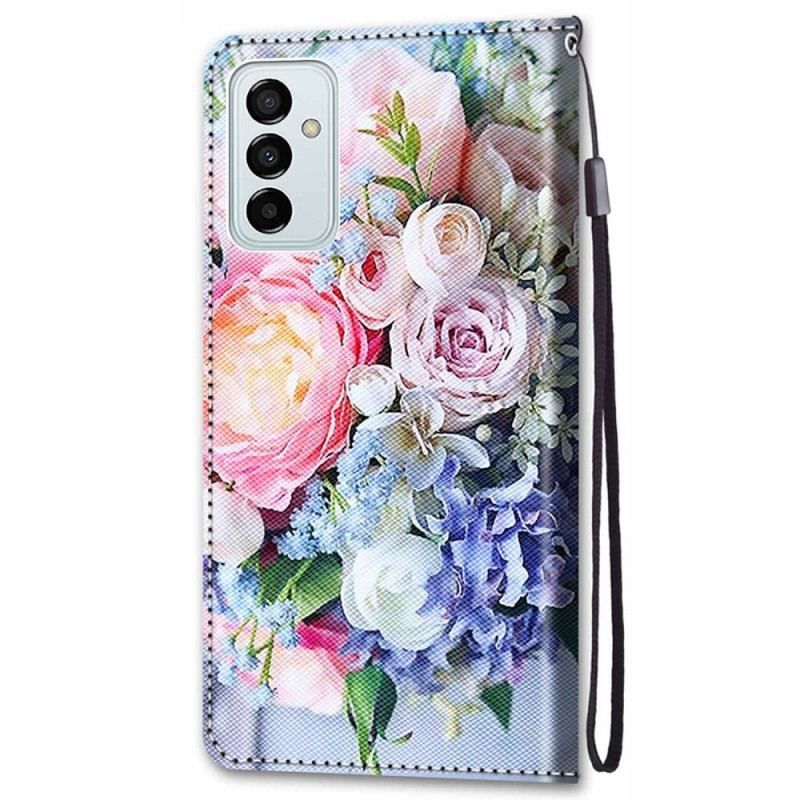 Flip Cover Samsung Galaxy M23 5G Blomster Vidunder