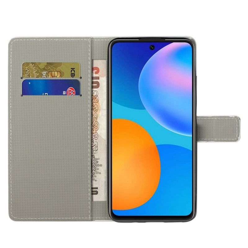 Flip Cover Samsung Galaxy M23 5G Engelsk Flag