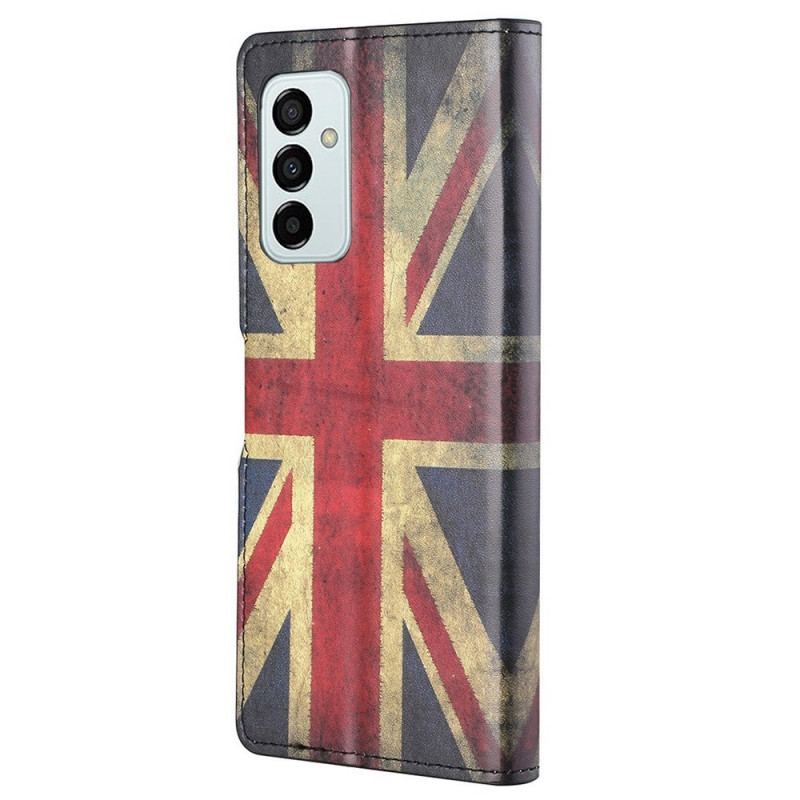 Flip Cover Samsung Galaxy M23 5G Engelsk Flag